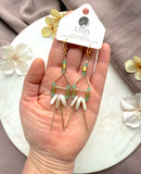 The Alicent Earring - White Moonstone